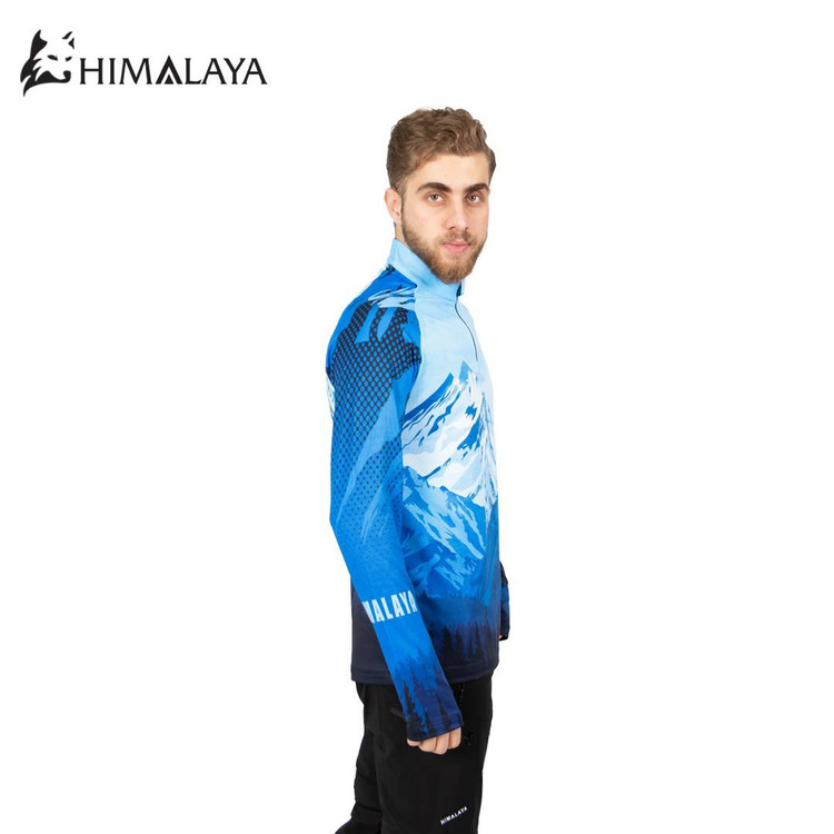 تیشرت بلوز نیمزیپ طرح اورست HIMALAYA میکرو پلار