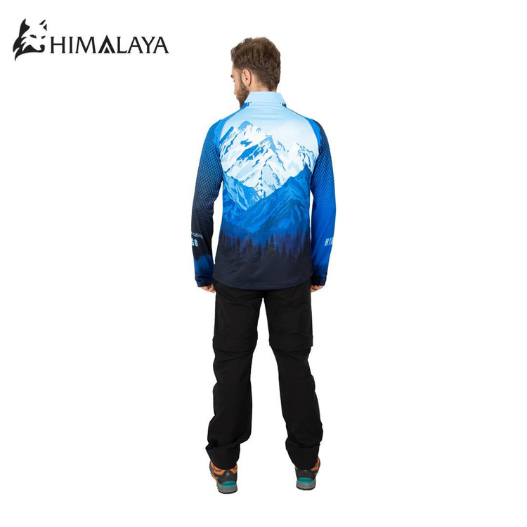 تیشرت بلوز نیمزیپ طرح اورست HIMALAYA میکرو پلار